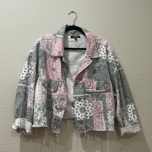 MissGuided Paisley Jacket